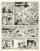 Victor Hubinon - Barbe-Rouge, L'&Icirc;le de l'homme mort, Planche