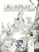 Eric Stalner - Le Roman de Malemort, Le don du sang, Planche