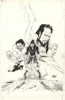 Djillali Defali - Garous, La caste des t&eacute;n&egrave;bres, Couverture 