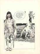 Sergio Toppi - Tant que je vivrai, Planche originale n&deg;01 av