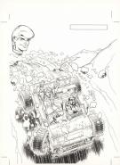 Tibet - Ric Hochet, L'Homme de glace, Couverture originale