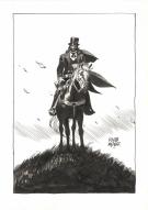 Ralph Meyer - Undertaker, Illustration originale in&eacute;dite