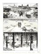 Steve Cuzor - Cinq branches de coton noir, Planche originale