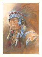 Patrick Prugne - Cheyenne, Illustration originale