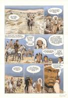 Christian Rossi - Comanche Trail, Planche originale n&deg; 87