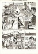 Ralph Meyer - IAN, Le&ccedil;on de t&eacute;n&egrave;bres, Planche originale n&deg;34