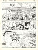 Ralph Meyer - IAN, Un singe &eacute;lectrique, Planche originale n&deg;