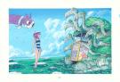 Davide Tosello - Maison Croa Croa, Double planche originale 