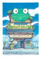 Davide Tosello - Maison Croa Croa, Illustration originale pu