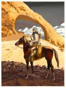 Christian Rossi - Golden West, Illustration originale in&eacute;dit