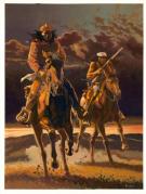 Christian Rossi - Golden West, Illustration originale in&eacute;dit