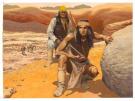 Christian Rossi - Golden West, Illustration originale in&eacute;dit