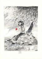 Davide Tosello - 
Blue au pays des songes, Illustration orig