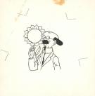 Bob De Moor - Tintin, Illustration originale r&eacute;alis&eacute;e pour l