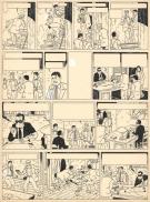 Bob De Moor - Barelli, L'&Eacute;nigmatique Mr Barelli, Planche ori