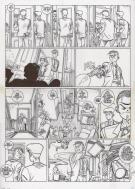 Fred Simon - Le Poisson-clown, Happy, Planche originale n°14