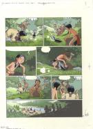 Fred Simon - Popotka le petit sioux, La leçon d'Iktomi, Plan