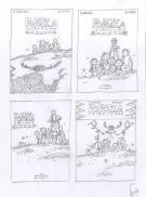Fred Simon - Popotka le petit sioux, projet de couverture t1