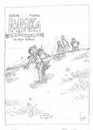 Fred Simon - Popotka le petit sioux, projet de couverture t1