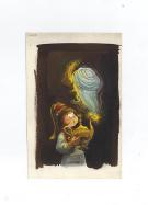 Laurent Vicomte - Aladin, Illustration originale, accompagné