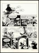 Crisse - L'Épée de Cristal, Le Goût de sulfur, Planche origi