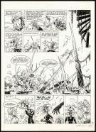 Crisse - L'Épée de Cristal, Le Goût de sulfur, Planche origi