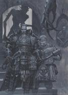 Adrian Smith - Warhammer, Guerriers, illustration originale