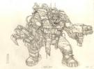 Paul Jeacock - Design figurine Orc pour Warhammer 40000, ill