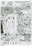 Laurent Cagniat - Vauriens, Dame Brèche-Dent, Planche origin