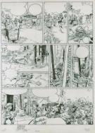 Laurent Cagniat - Vauriens, Justine des Dieux, Planche origi