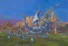 Adrian Smith - Chronopia 
, Illustration originale