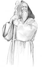 Bruno Brucero - Le livre secret de Merlin, merlinencapuchonn