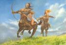 Adrian Smith - Livre féerie, Dark fantasy, Centaures, illust
