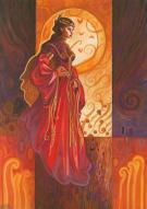 Gwendal Lemercier - Les arcanes d'Alya, femme mains sur hanc