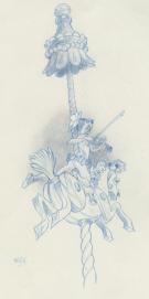 Claire Wendling - Daisies - Affogato All' Amarena, Violonist