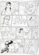 Marcial Toledano - Ken games, Ciseaux, Planche originale n°4