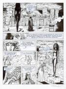 Ersel - Claymore, Planche originale n°19, phylactères collés