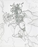 Adriano De Vincentiis - Illustration originale - Thor