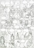 Adriano De Vincentiis - Succubes, Roxelane, Planche original