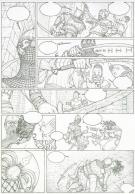 Adriano De Vincentiis - Succubes, Roxelane, Planche original