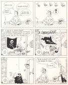 Sergio Salma - Nathalie, planche originale - gag 307