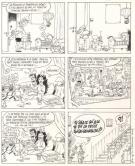 Sergio Salma - Nathalie, planche originale - gag 408