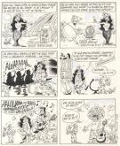 Sergio Salma - Nathalie, planche originale - gag 453