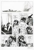 Christophe Chabouté - Terre-Neuvas, Planche originale n°77