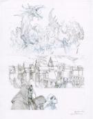 Erwan Seure-Le Bihan - Odin, Partie 2/2, Planche crayonnée