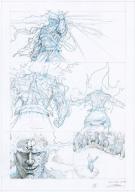 Erwan Seure-Le Bihan - Odin, Partie 2/2, Planche crayonnée
