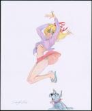 Dean Yeagle - Illustration originale, Mandy & Skoots "bounce