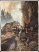 Julien Delval - La Mort de Benningen
Peinture originale