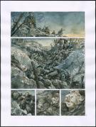 Maël - Entre les lignes, Planche originale de l'histoire " D