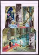 Florence Magnin - Mascarade, planche originale
